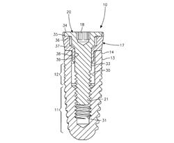 patent for implant direct 2004 2007 flared implant extender for endosseous dental implants