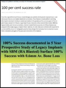 first page of the 100 percent success rate article biohorizons controversy