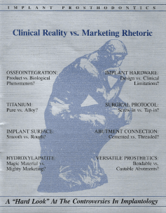 core vent clinical reality vs marketing rhetoric 1987 brochure cover