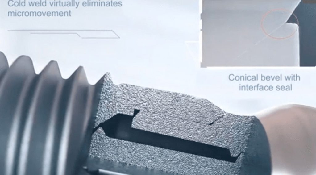 conical bevel with interface seal