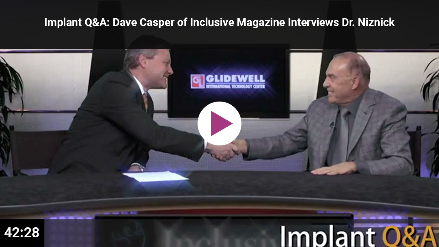 video overlay of dave casper interviewing dr niznick