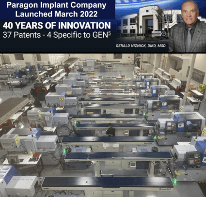 inside of paragon manufacturing facility