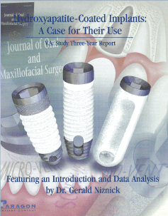 hydroxyapatite coated implants va study three year report brochure cover